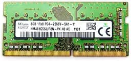 Модуль пам'яті Hynix DDR4 8Gb 2666 MHz Sodimm HMA81GS6JJR8N-VK N0 (HMA81GS6JJR8N-VK N0) Б/в