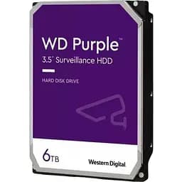 Жесткий диск Western Digital Purple 6TB 3.5" 5400 rpm 256MB SATAIII (WD64PURZ)