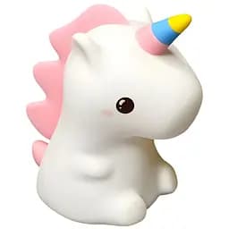 Ночник детский Единорог LED силиконовый с аккумулятором (24-462)