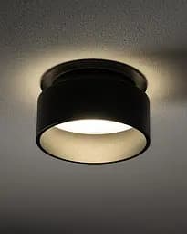 Точковий світильник врізний Nowodvorski 11348 Shine GU10 1x15W IP20 чорний - мініатюра 2