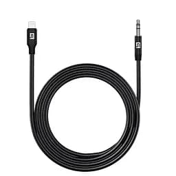 Кабель ArmorStandart Lightning Male to 3.5mm (mini-Jack) Male 1m Black (ARM76889)