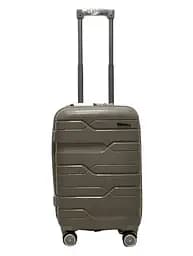 Валіза маленька S поліпропілен Milano bag 0306 56×35×24см 33л Шампань
