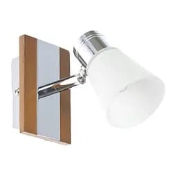 Світильник Brille HTL-114/1 настінний накладний спот дерев'яний G9