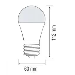 Cвітлодіодна лампа Horoz Electric Force-10 10W E27 4200K  - мініатюра 2