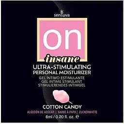Пробник Sensuva - Ultra-Stimulating On Insane Cotton Candy (6 мл)