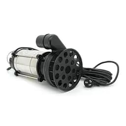 Занурювальний насос 750W 220V до 7 м³/год підйом до 10 м 50 мм нержавіюча сталь 410х200х235 мм 7,5 кг + перехідник - мініатюра 2