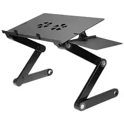 Багатофункціональний столик-трансформер для ноутбука Laptop Table T8 з охолодженням