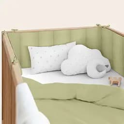 Бортики в дитяче ліжечко Cosas Olive 30 х 60 см (WeltBed_78Olive_30x60) - мініатюра 2