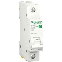 Автоматичний вимикач Schneider Electric RESI9 6kA 1P 63A C (R9F12163)