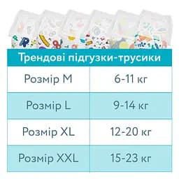 Підгузки-трусики Offspring Animalaysia розмір XL (12-20 кг) 30 шт. (DP-OI-FAP-XL30P-AML) - мініатюра 10