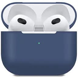 Чехол для наушников MAKE Apple AirPods 3 Silicone Blue