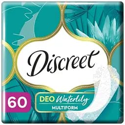 Ежедневные прокладки Discreet Deo Water Lily 60 шт. (8001090170354/8700216152983)