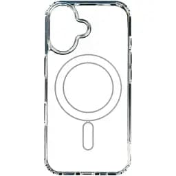 Чехол Clear Case with MagSafe для Apple iPhone 16 Transparent AA [115334]