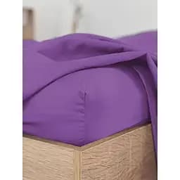 Простыня на резинке Good-Dream Сатин Purple 100х190 см фиолетовая (GDSPLSHEETF100190)