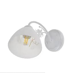 Бра Brille LK-685W/1 E14 WH/SL настінне спрямованого світла накладне