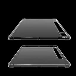 Силіконовий чохол бампер Primolux Silicone для планшета Samsung Galaxy Tab S9 FE Plus (SM-X610 / SM-X616) 12.4" Clear - мініатюра 5