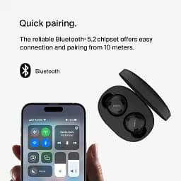 Навушники Belkin TWS Soundform Bolt True Wireless чорні - мініатюра 3