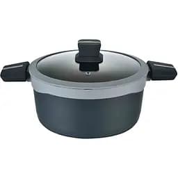 Кастрюля Pepper Arma 2.5 л, 20 см черная с серым (127446)