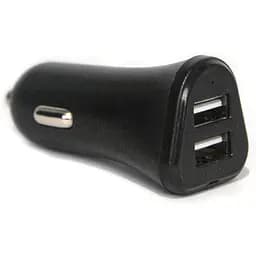 Автомобільний зарядний пристрій Florence Smart 2USB 3.1A Black - мініатюра 2