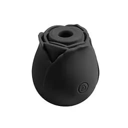 Кліторальний вакуумний вібратор Red Rose Чорний