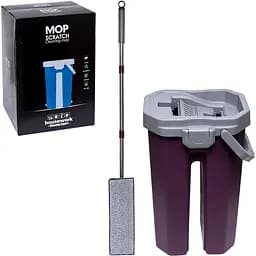 Набір для прибирання відро з віджимом 38*24*20см та швабра 261-24