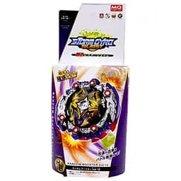 Бейблейд 1812-4 B запускалка, юла с металлическими накладками, в коробке (6980189240753)