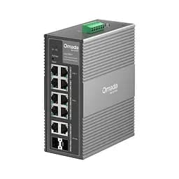 Промисловий комутатор IES210GPP 8xGE (PoE), 120W, 2xGE/SFP, WebSmart TP-Link teh0018290 - мініатюра 2