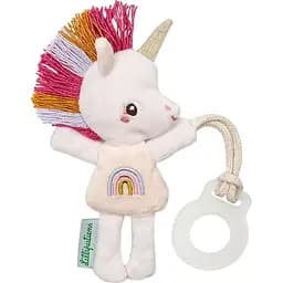Тримач для пустушки Lilliputiens Єдиноріг Ліна світиться в темноті (83594)