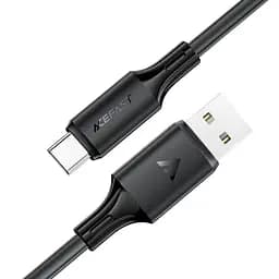 Дата кабель Acefast C17-04 USB to Type-C 3A (1.2m) Black - мініатюра 4