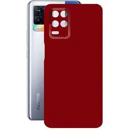 Захисна плівка StatusSKIN для Realme 8 5G Корпус Вініл Металік червоний