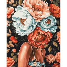 Картина по номерам Brushme Цветущие мысли 48x60 см