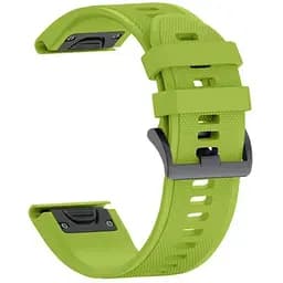 Силиконовый ремешок Primo для часов Garmin Fenix ​​3/3HR/Fenix ​​5X/6X Lime