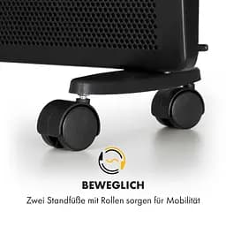 Конвекційний обігрівач Klarstein Hot Spot Slimcurve Double Wave 2-в-1 чорний (10035062)  - мініатюра 4