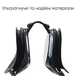 Окуляри для плавання Renvo Lambro Уні Anti-fog Чорний OSFM (2SG210-01) - мініатюра 6
