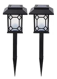 Вуличні садові сонячні світильники Solar Pathway Light 2 шт. на сонячних батареях підсвічування газону