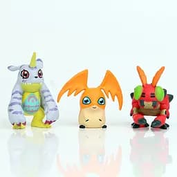 Набір фігурок Дігімон Digimon ігрові аніме фігурки 9 шт - мініатюра 2