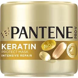 Набір Pantene Pro-V Інтенсивне відновлення: шампунь для волосся 1 л + бальзам-ополіскувач Repair & Protect 800 мл + маска для волосся Keratin 300 мл - мініатюра 4
