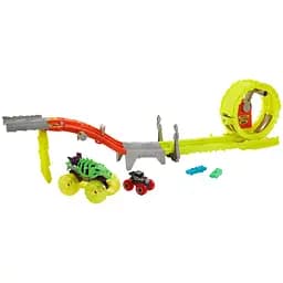 Набор Hot Wheels Monster Trucks Power Smashers Заряжай и преследуй (HXT05)