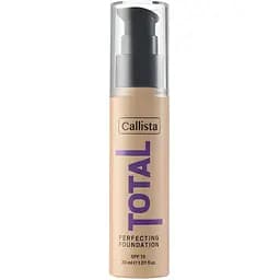 Тональний крем Callista Total Perfecting Foundation SPF 15 відтінок 210 Cashmere Beige 30 мл