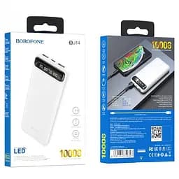Портативний акумулятор Borofone BJ14 Freeway 10000mAh білий - мініатюра 4