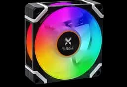 Вентилятор Vinga fan-08 RGB Black
