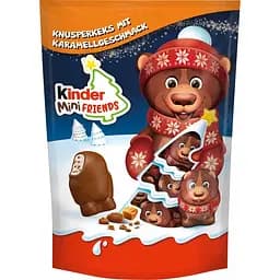 Конфеты Kinder Mini Friends Knusperkeks mit Karamellgeschmack 122 г
