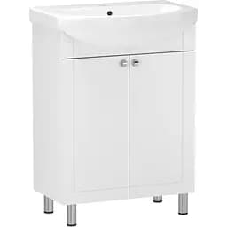 Тумба для підлоги RJ Fort-B з умивальником Arteco K667-024 55 см Білий RJFU010-0155WHSET(RJFU010-0155WH+K667-024) Білий