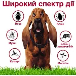 Краплі Elanco (Bayer) Advantix від бліх і кліщів для собак від 40 до 60 кг 24 мл  (6 мл x 4 піпетка) - мініатюра 9
