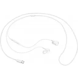 Дротова гарнітура Type-C Samsung EO-IC100BWEGRU біла EO-IC100BWEGRU - мініатюра 3