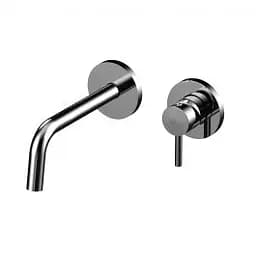 Смеситель для раковины настенный Paffoni Light излив 178 мм chrome LIG105CR70, Хром