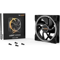 Вентилятор be quiet! Light Wings 120mm PWM Black (BL072)