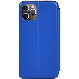 Чохол-накладка Toto Book Rounded Leather Case Apple iPhone 11 Pro Max Navy Blue