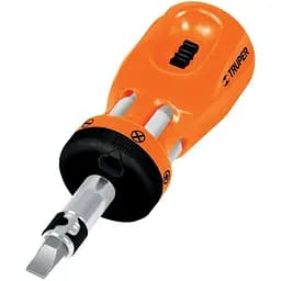 Викрутка-ручка Truper Mini 6 подвійних біт (DTROM-12B)