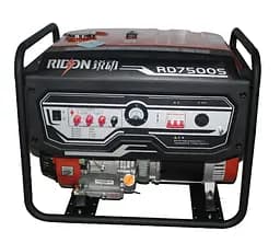 Бензиновий генератор EF Power 6,0/6,5 кВт, одно/трифазний, ручний запуск (RD7500S)